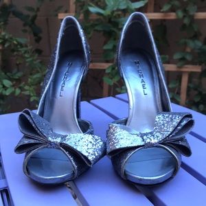 Michael Shannon Glittery Lolita Heels; 7.5